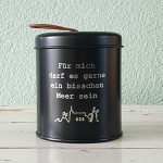 Kaars in blik met deksel - Zoutelande