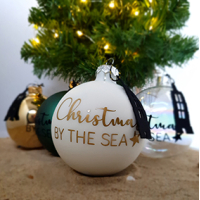 Kerstbal By the sea