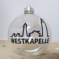 Kerstbal Skyline Westkapelle