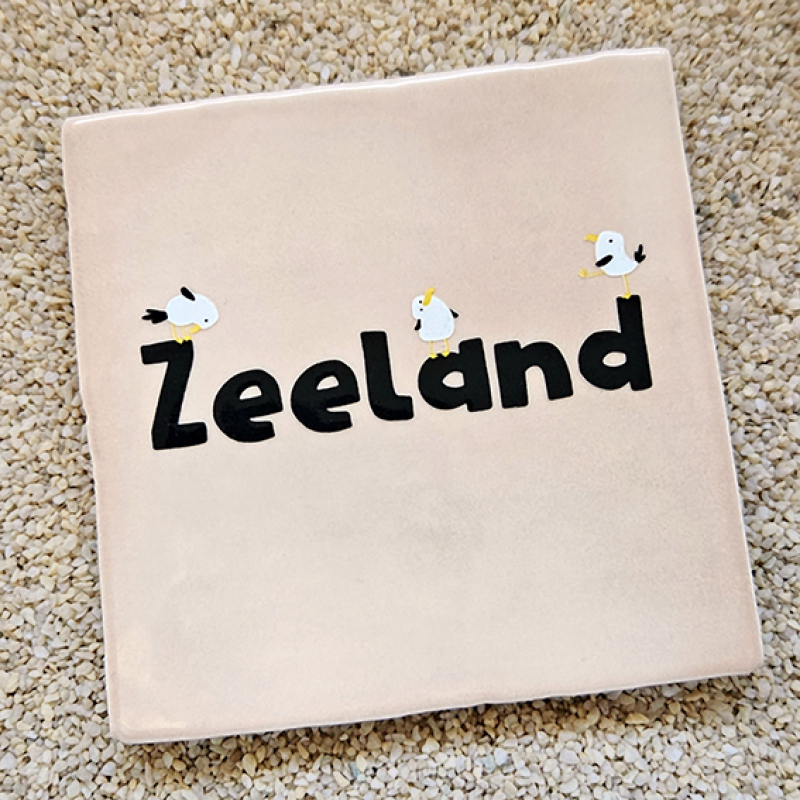 Tegeltje Manfred Meeuw - Zeeland
